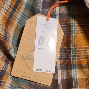 Weatherproof Vintage Men's Plaid Shirt